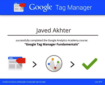 Google Tag Manager Certification